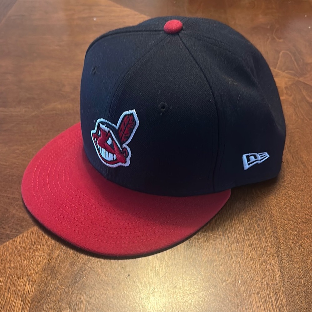 New Era Cleveland Indians fitted Baseball Cap 7 5/8